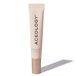 Aceology Passionfruit Refining Lip Scrub | NEW | Conditioning Lip Sugar Scrub